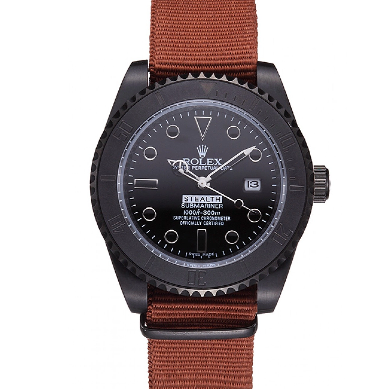 Rolex copies cheap Rolex Brown Stealth Submariner 621997 0722